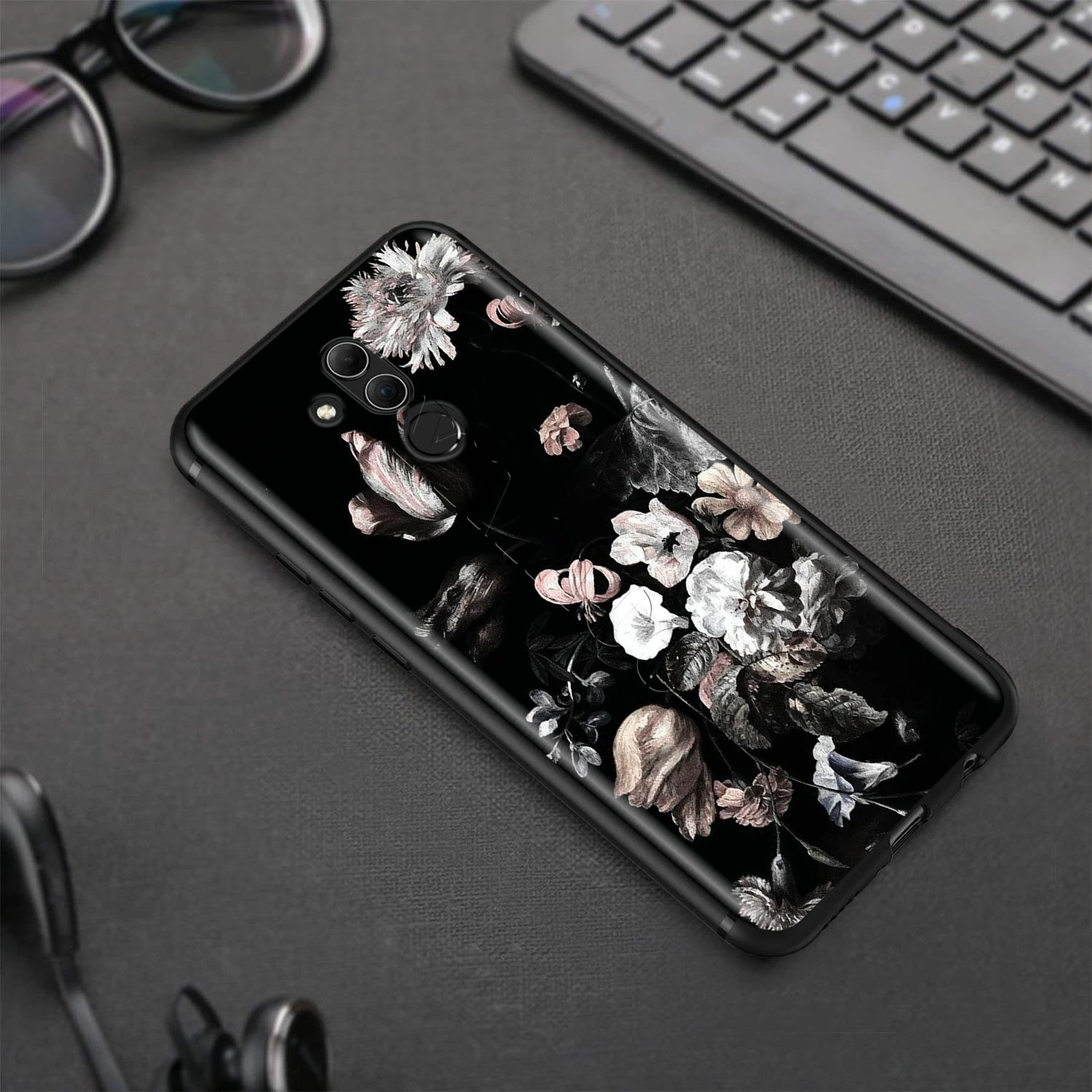 Чехол YIMAOC Bloom для Huawei Honor Mate P smart Y7 Y9 8C 30 20 10 8x Nova 3i 3 Lite Pro Prime|Бамперы| |