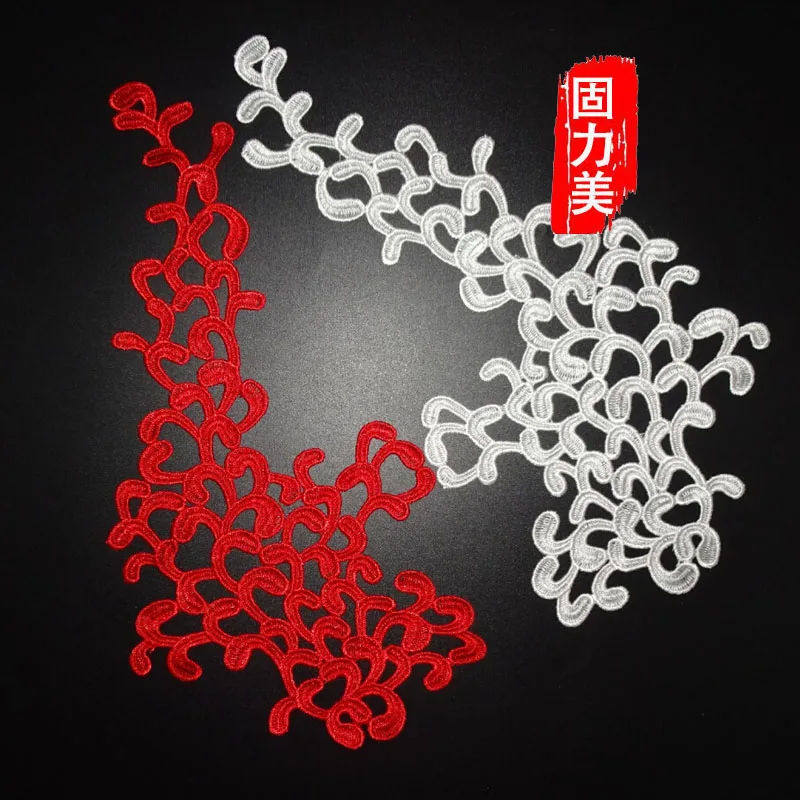 (20 штук = 10 пар) черный цвет слоновой кости красные зеркальные линзы пара с