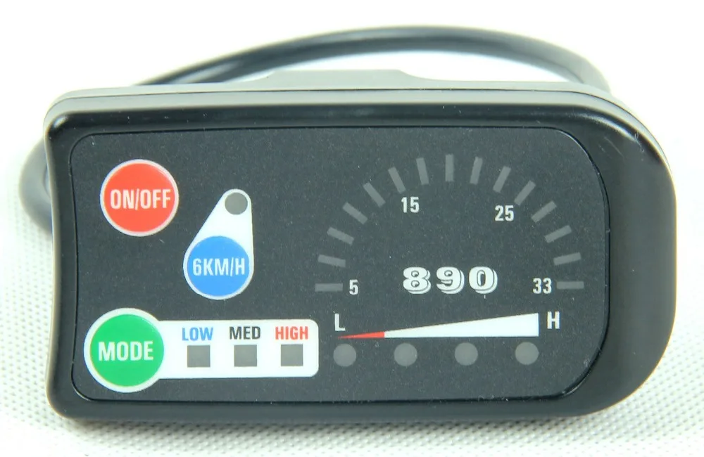 Светодиодный дисплей 36 В для электровелосипеда комплект переоборудования