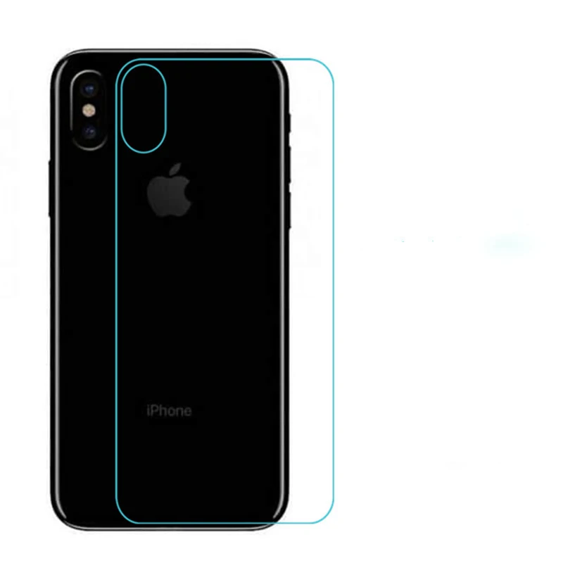 3 шт./лот Rozomg для iPhone X XSOCA задняя защитная пленка из закаленного стекла 0,33 мм 2.5D HD против отпечатков пальцев взрывозащищенный прозрачный цвет