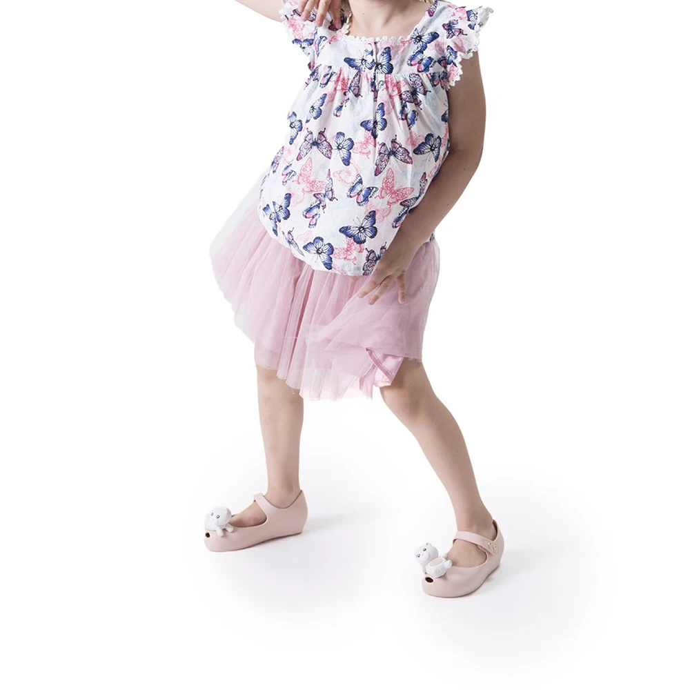 Mini Melissa Ultragirl Cat новинка 2019 года летние Пластиковые туфли для девочек и мальчиков