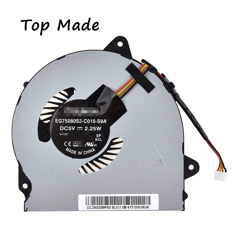 Вентилятор для ноутбука SUNON MagLev EG75080S2-C011-S9A DC5V 2,25 W C010