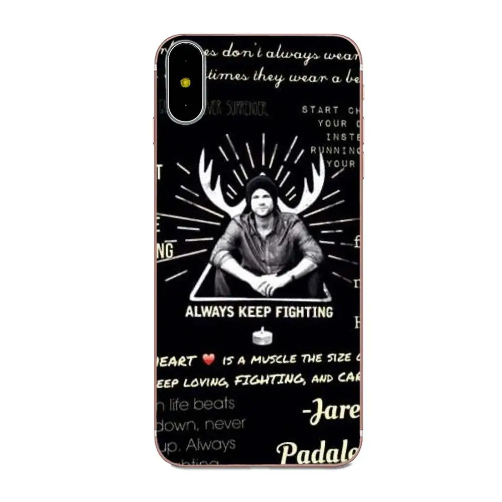 Специальный роскошный Вертикальный чехол для телефона Jared Leto 30 Seconds To Mars Apple iPhone 4 4S