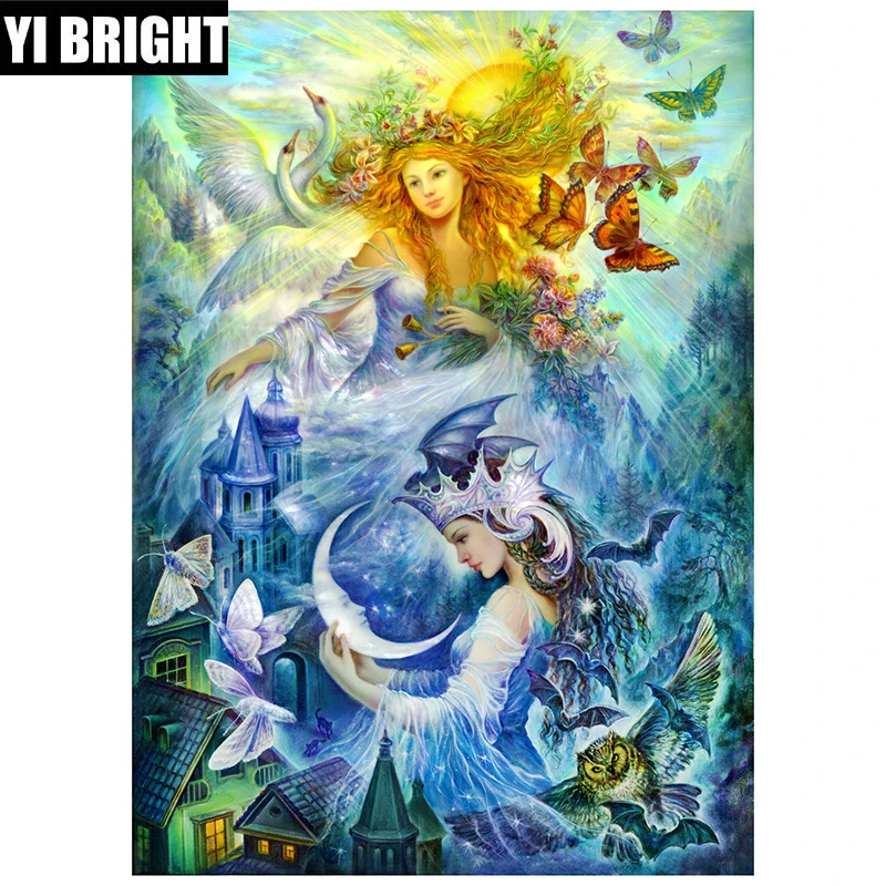 

DIY,Diamond Painting,Needlework,Seabed woman 5D full Diamond Embroidery,Cross Stitch,Square/Round Rhinestone,Home paint XPZ