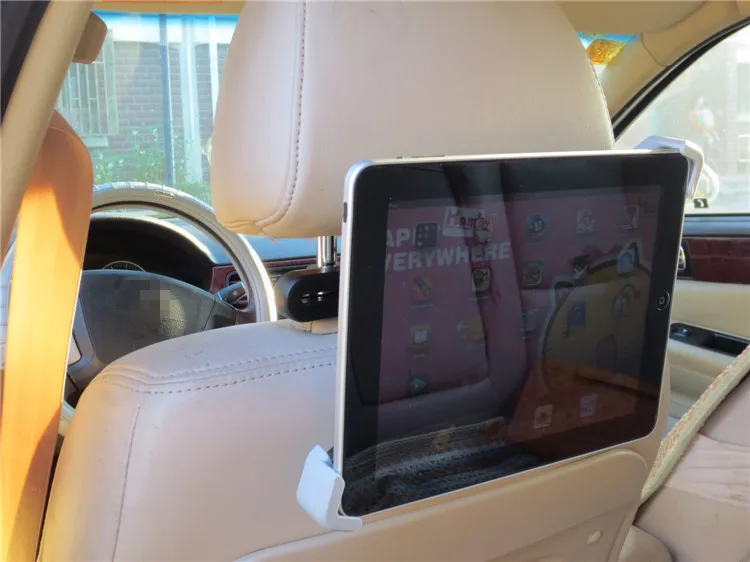 360 градусов, для ipad 2, 3, 4, Air 2, подставка, Универсальное автомобильное заднее сиденье, подголовник, держатель, кронштейн для m, ipad, samsung, планшет, ПК, зажим