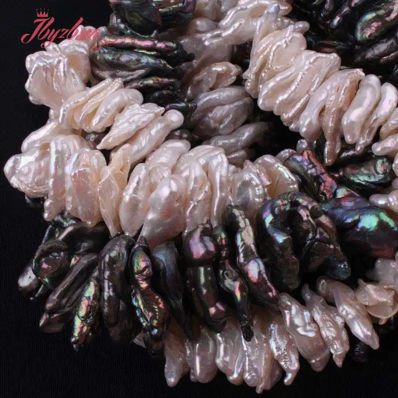 10-20mm Freeform Freshwater Pearl Reborn Keshi Natural Stone Loose Beads For DIY Necklace Bracelets Jewelry Making Strand 15&quot |