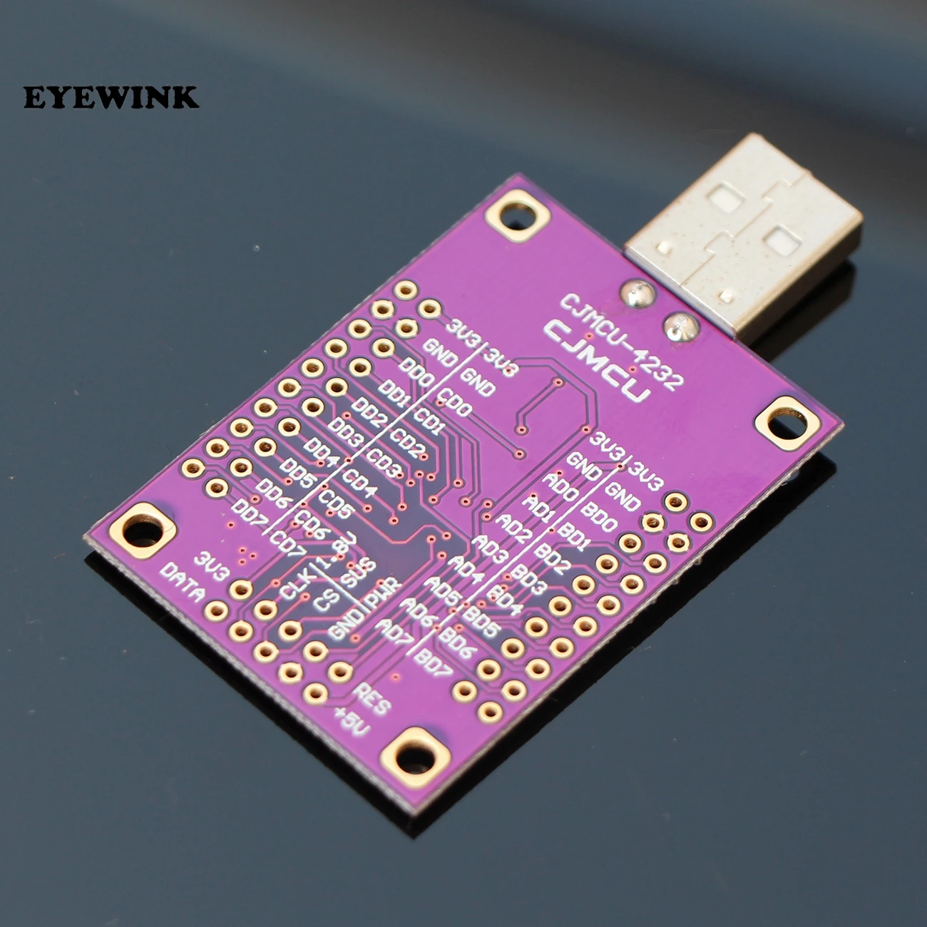 FT4232HL USB Поворотный RS232/RS485/RS422/UART/JTAG/SPI/I2C Модуль связи уровня|Интегральные схемы| |