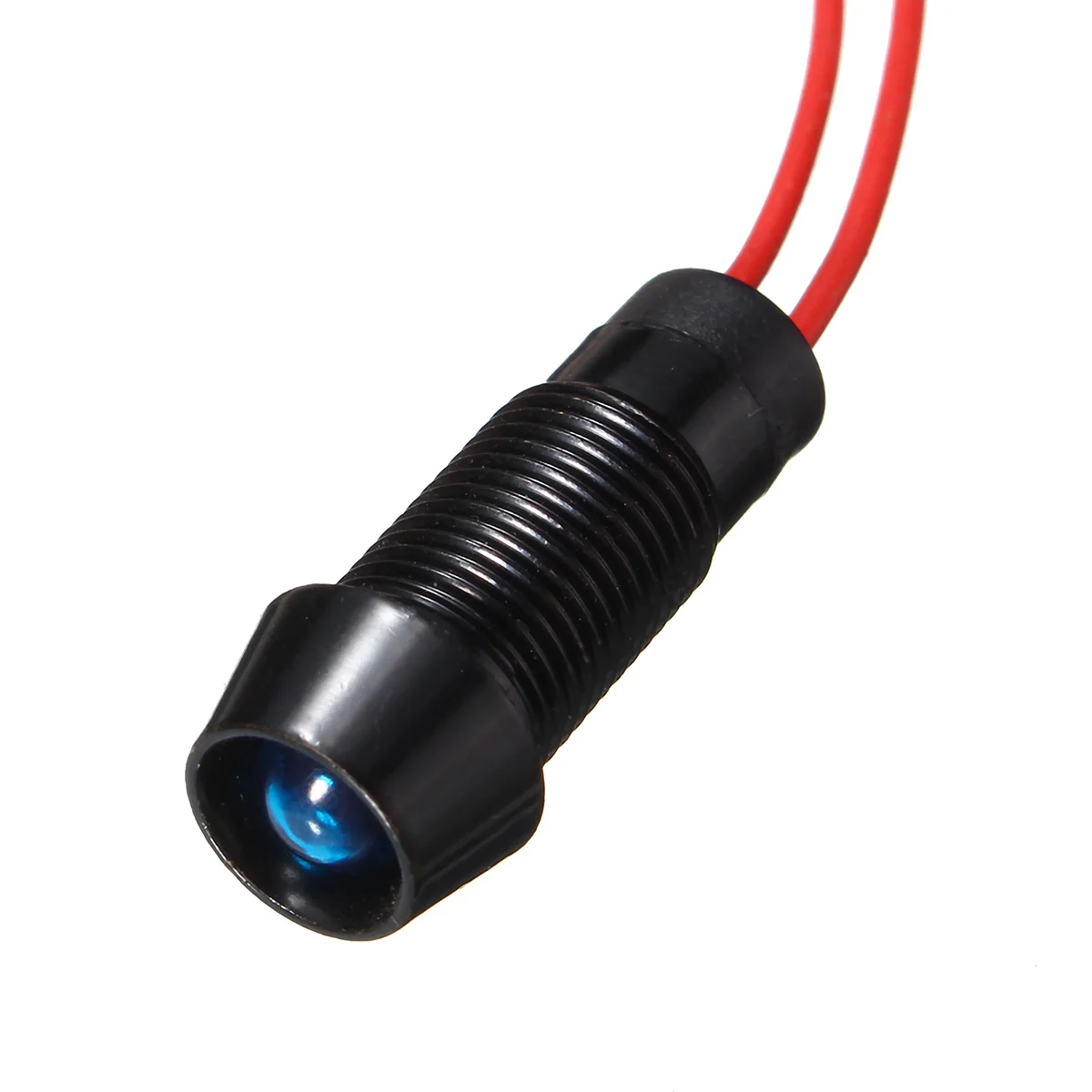 Светодиодный индикатор 8 мм лампа для приборной панели направленного света