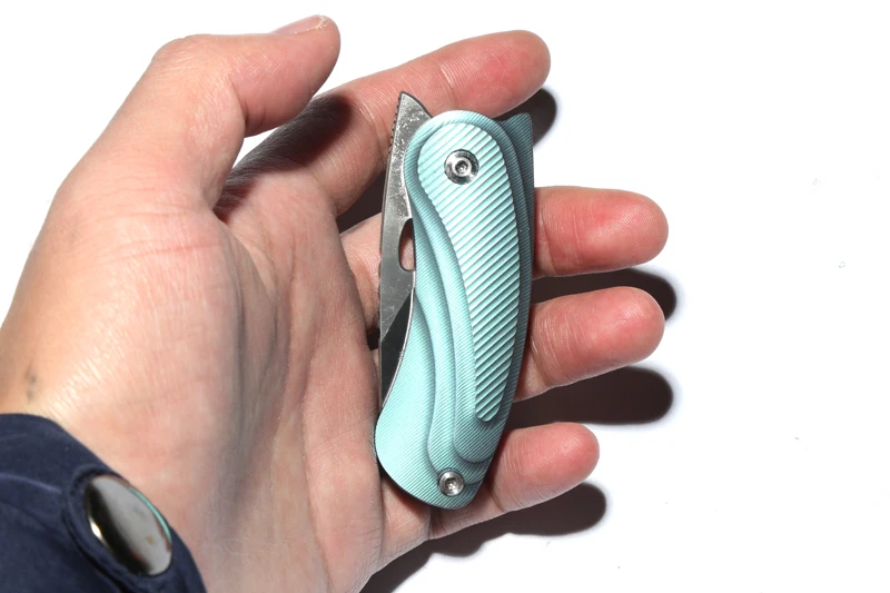 Два солнца TS68 M390 лезвие Flipper ball brearing Мини Складной нож титановые походные