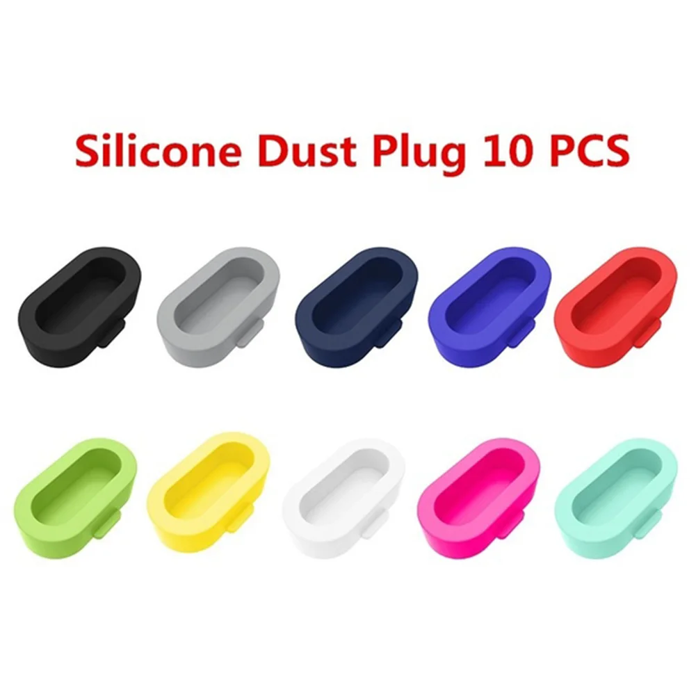 10 шт. зарядное устройство Порт смешанные цвета противопылевые заглушки умный