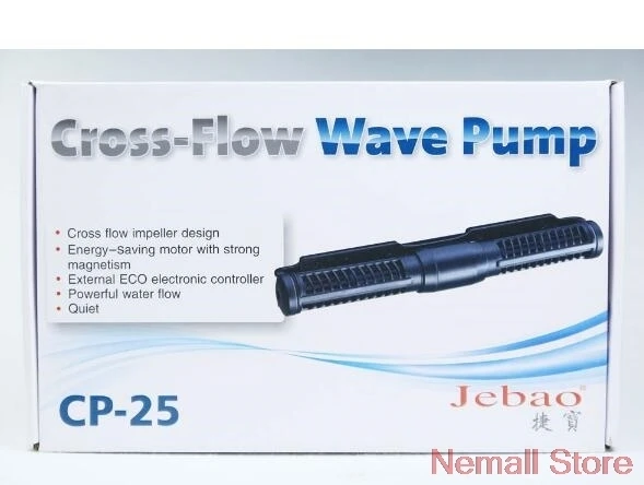 Chihiros Jebao/Jecod CP-25 CP-40 насос с перекрестным потоком Wavemaker с внешним контроллером водяной насос для аквариума - Цвет: CP25