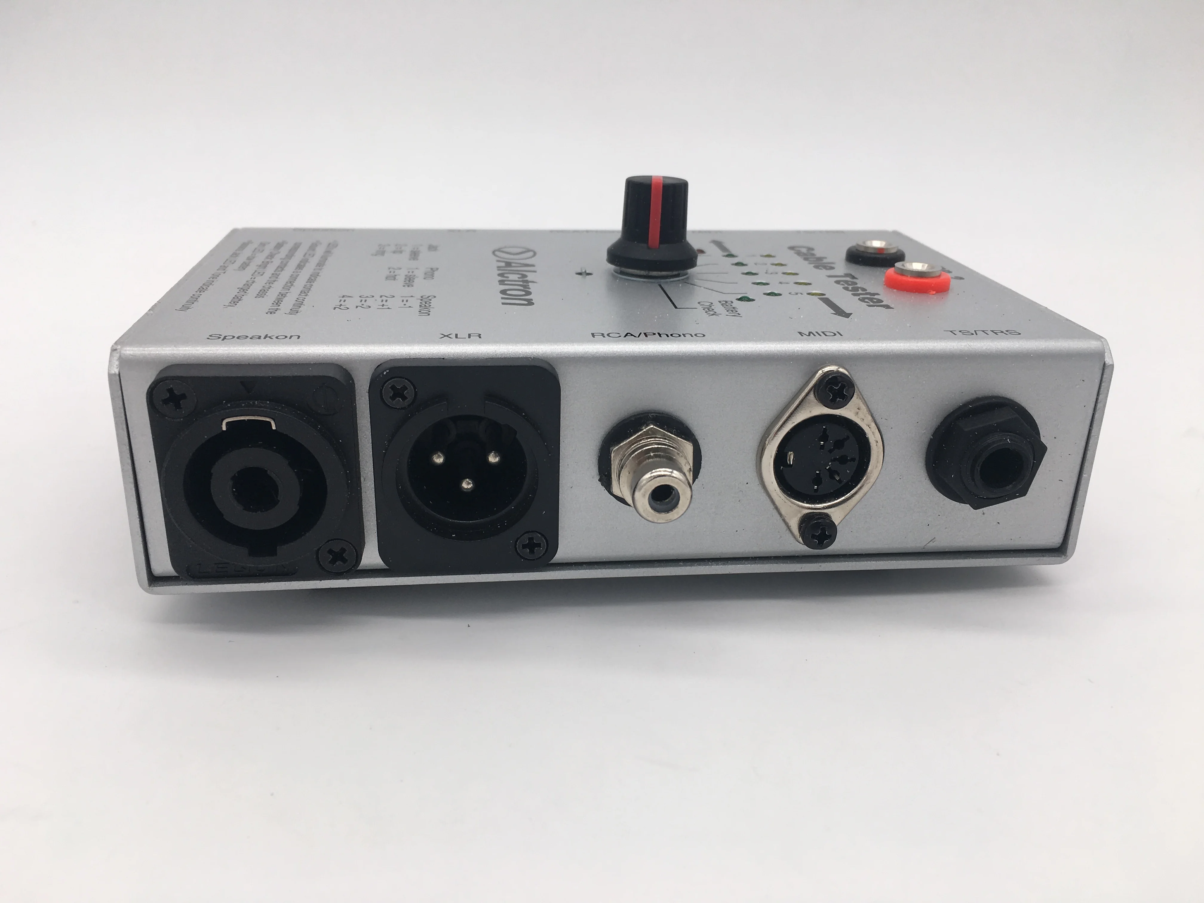 ALCTRON DB-2 Multi audio cable tester Audio measuring line test instrument sound engineering assistant |