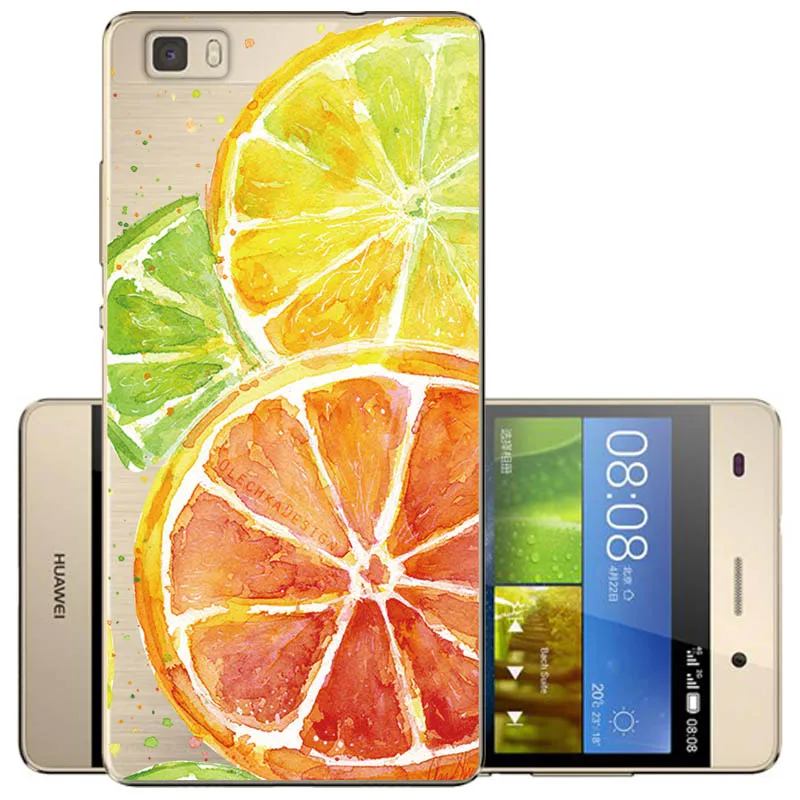 NMT CROWNPRO прозрачный чехол TPU для huawei P8 Lite чехол s силиконовый 5," для huawei P 8 Lite силиконовый чехол мягкий P8lite для телефона - Цвет: NMT