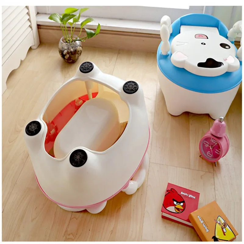 Детский туалет в виде милой кошки 3 цвета портативный детский писсуар для детей