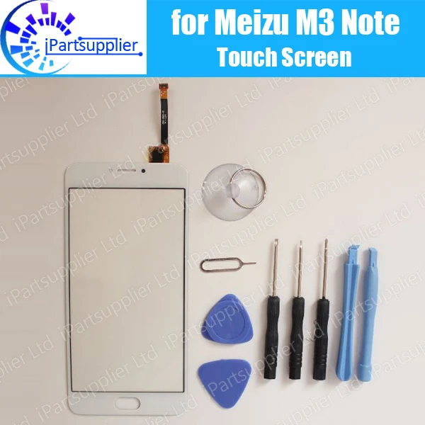 Панель сенсорного экрана для Meizu M3 Note M681H 100% оригинальная стеклянная панель