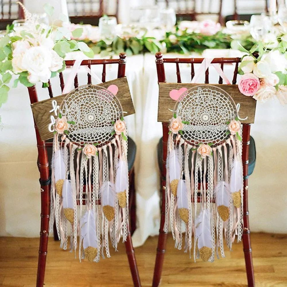 OurWarm Boho Ловец снов домашнее подвесное украшение Ловец снов Единорог Луна сова цветок украшение свадебный подарок для гостей