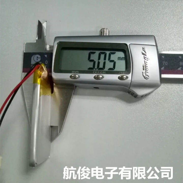 3.7V polymer lithium battery 503048 GPS navigator traffic recorder story machine rechargeable | Электроника