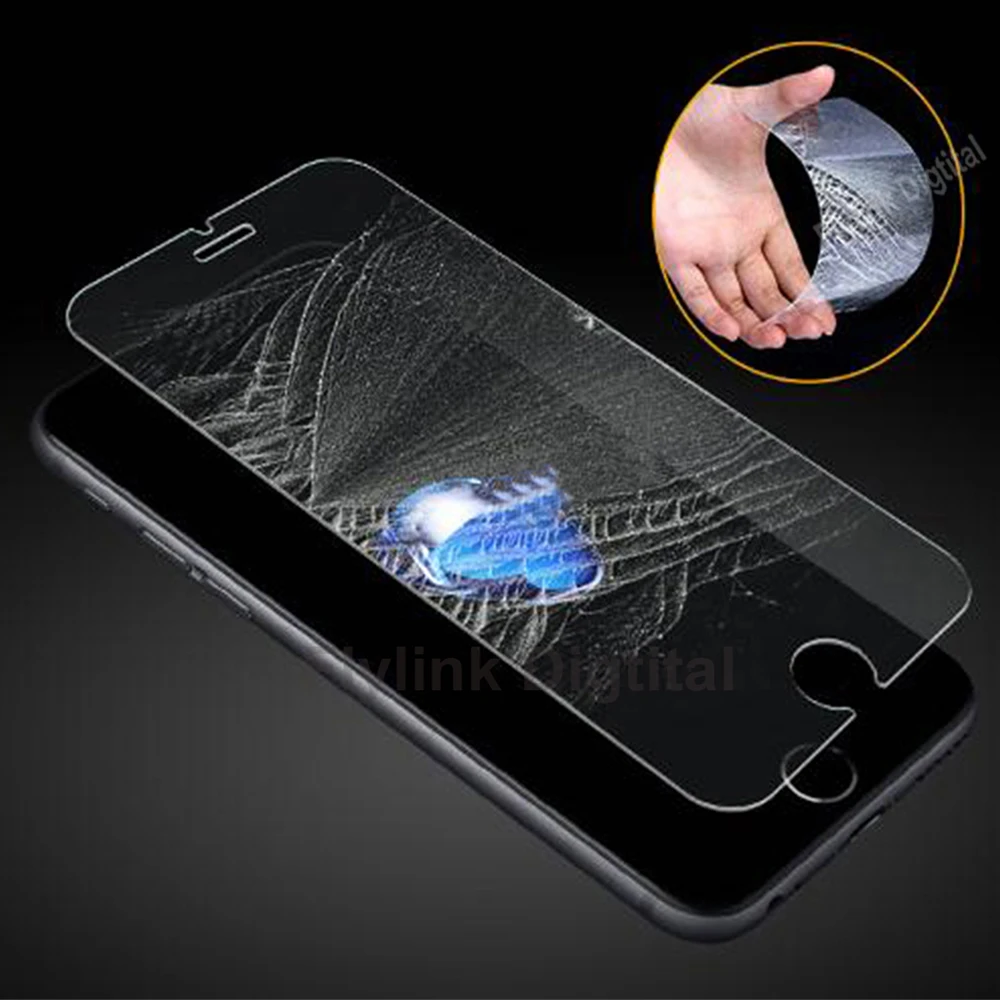 Защитное стекло для iphone 5S защита экрана закаленное пленка чехол 5 6 S 7 8 X SE
