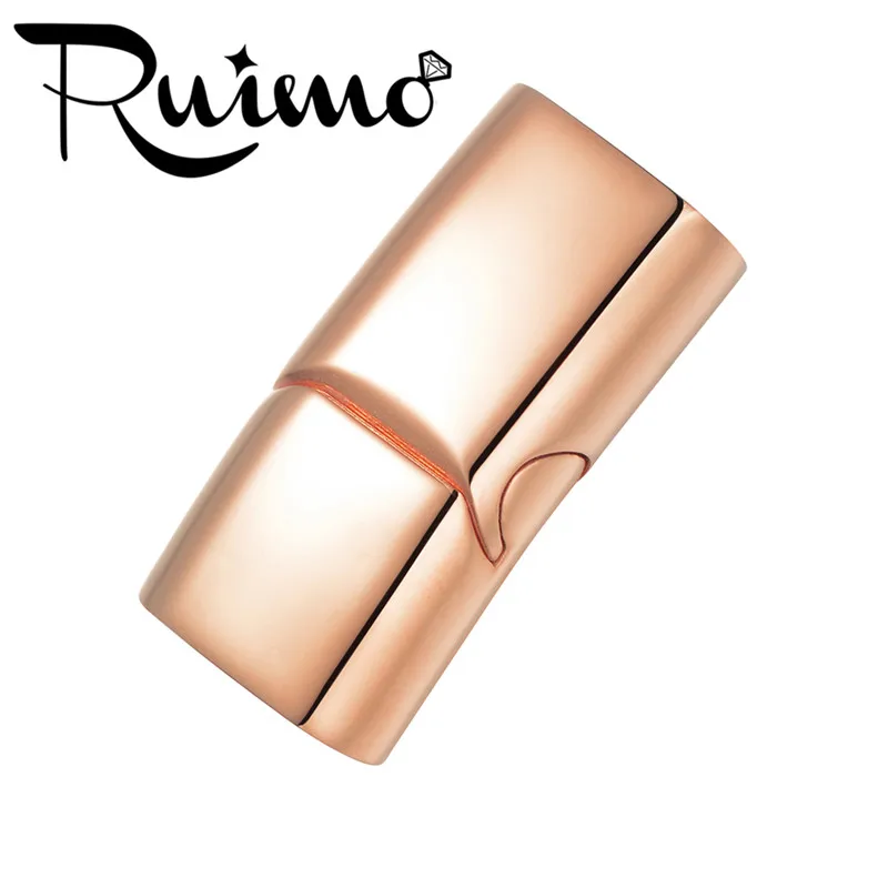CTK13 3 Магнитные застежки RUIMO черного золота 316l из нержавеющей стали 10 мм 12 мм плоские застежки для браслетов - Цвет: CTK13 3