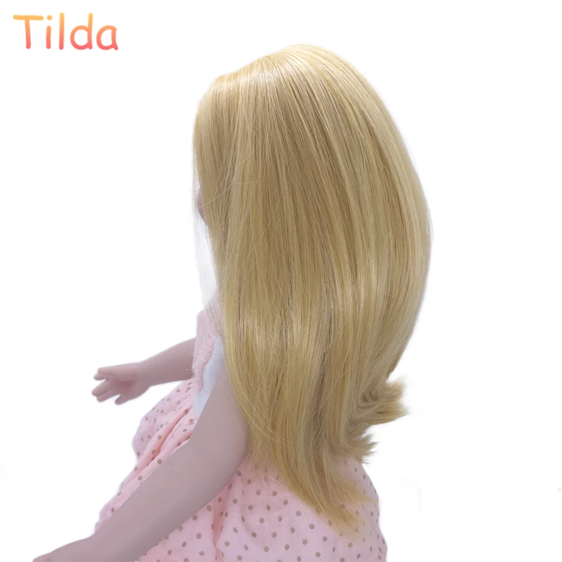 Тильда размер головы 25 28 см модные парики для кукольных кукол куклы с высокой