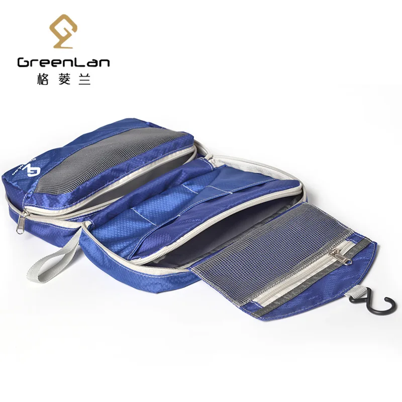 Женский нейлоновый дорожный органайзер для косметики водонепроницаемый