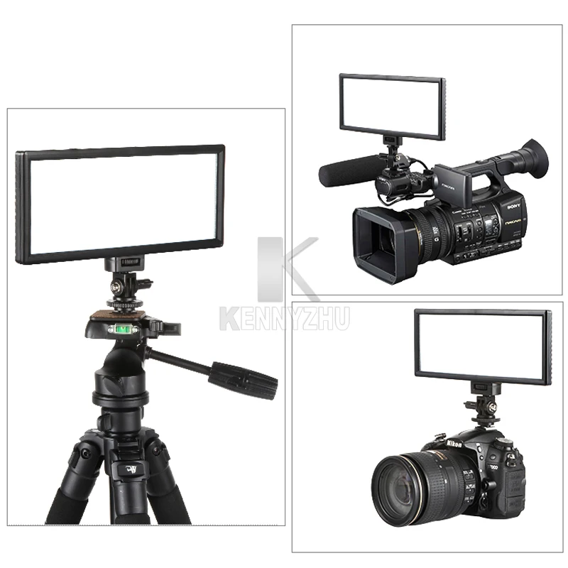 Viltrox L132B ультратонкий CR95 + 1082LM 5400K светодиодный светильник для видеосъемки панель