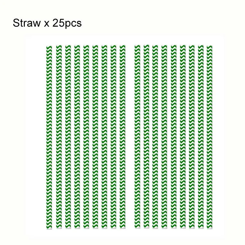 green-straw Тематическая вечеринка на день рождения в джунглях сафари сувениры в виде животных из мультфильмов детские вечерние наборы для душа украшения для детей Товары для вечеринок на день рождения - Цвет: green-straw