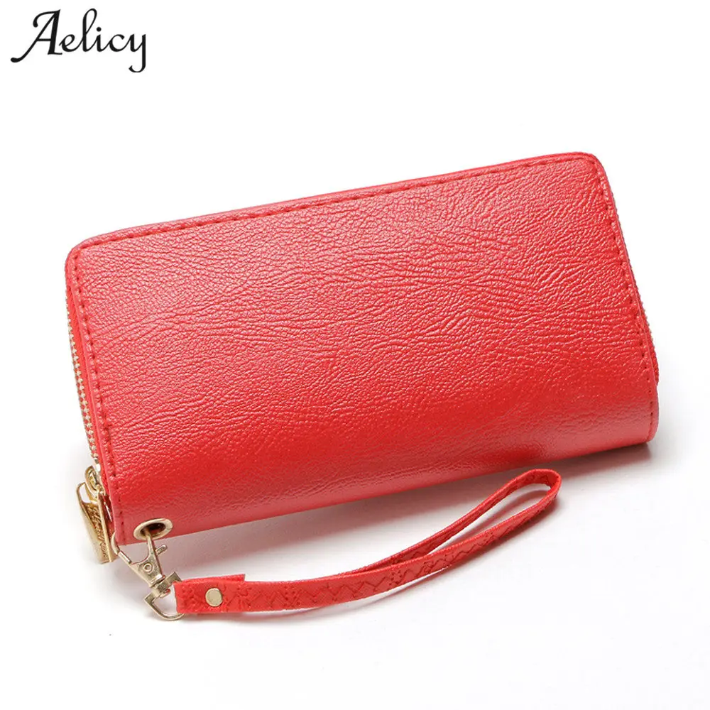 Aelicy кошелек из искусственной кожи женские модные кошельки Многофункциональные