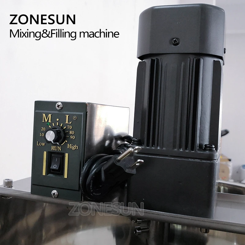 ZONESUN машина для наполнения пасты, наполнитель для смешивания, вязкая жидкость, arecipe оборудование для упаковки пищевых продуктов, бутылка, наполнитель жидкостей, дозирование воды