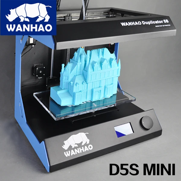Мини цветной лазерный принтер Wanhao D5S фабричная цена высокое качество от
