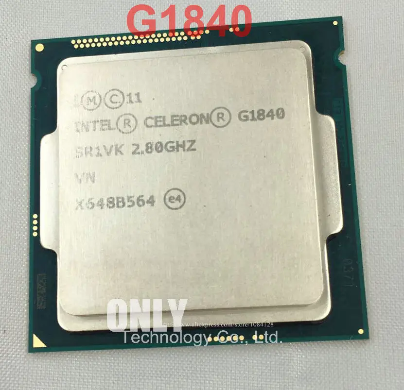 Процессор Intel Celeron G1840 2 Мб кэш памяти 80 ГГц двухъядерный процессор LGA1150 100% рабочий