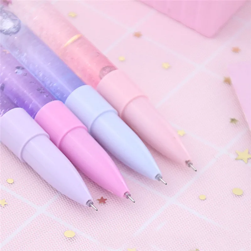 1 шт. Фея ручки Шариковая ручка с украшением в виде кристаллов сыпучего песка