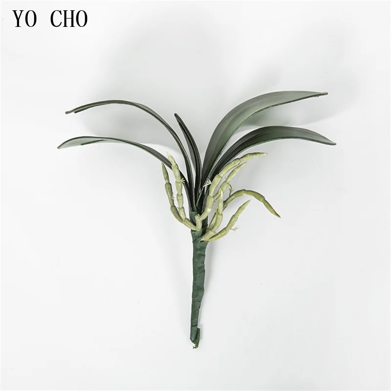 YO CHO 1 шт. искусственная кожа фаленопсис искусственный цветок искусственные