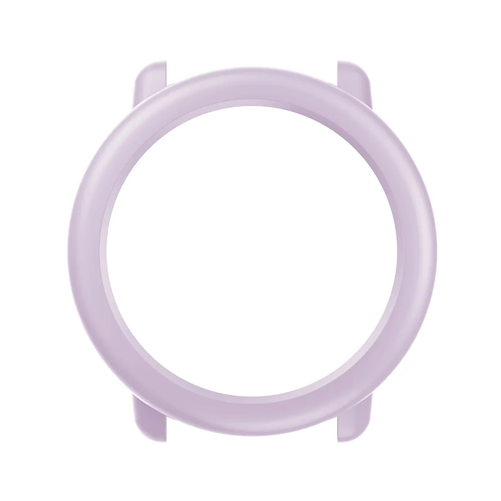 Light purple Тонкий PC чехол защитная рамка оболочка для Xiaomi Huami Amazfit Pace часы красочные замена протектор для часов чехол s крышка - Цвет: Light purple