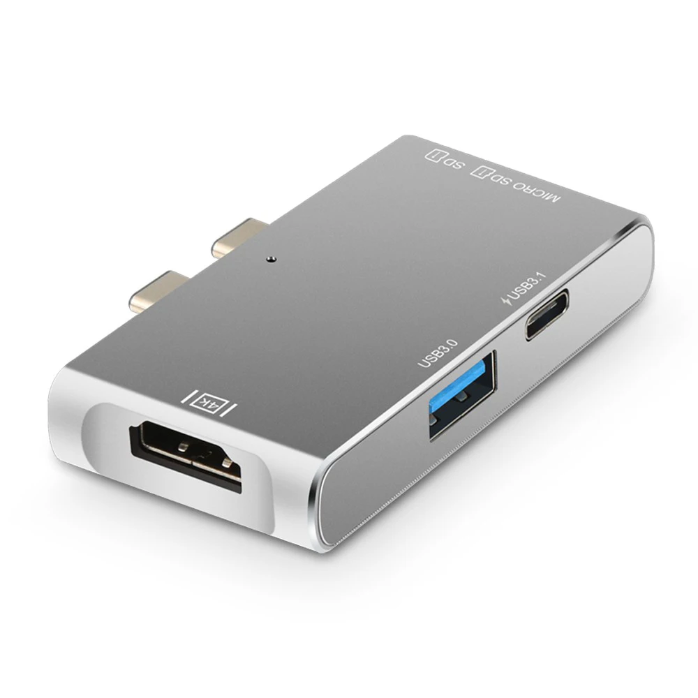 5 в 1 двойной USB-адаптер для чтения SD-и TF-карт | Компьютеры и офис
