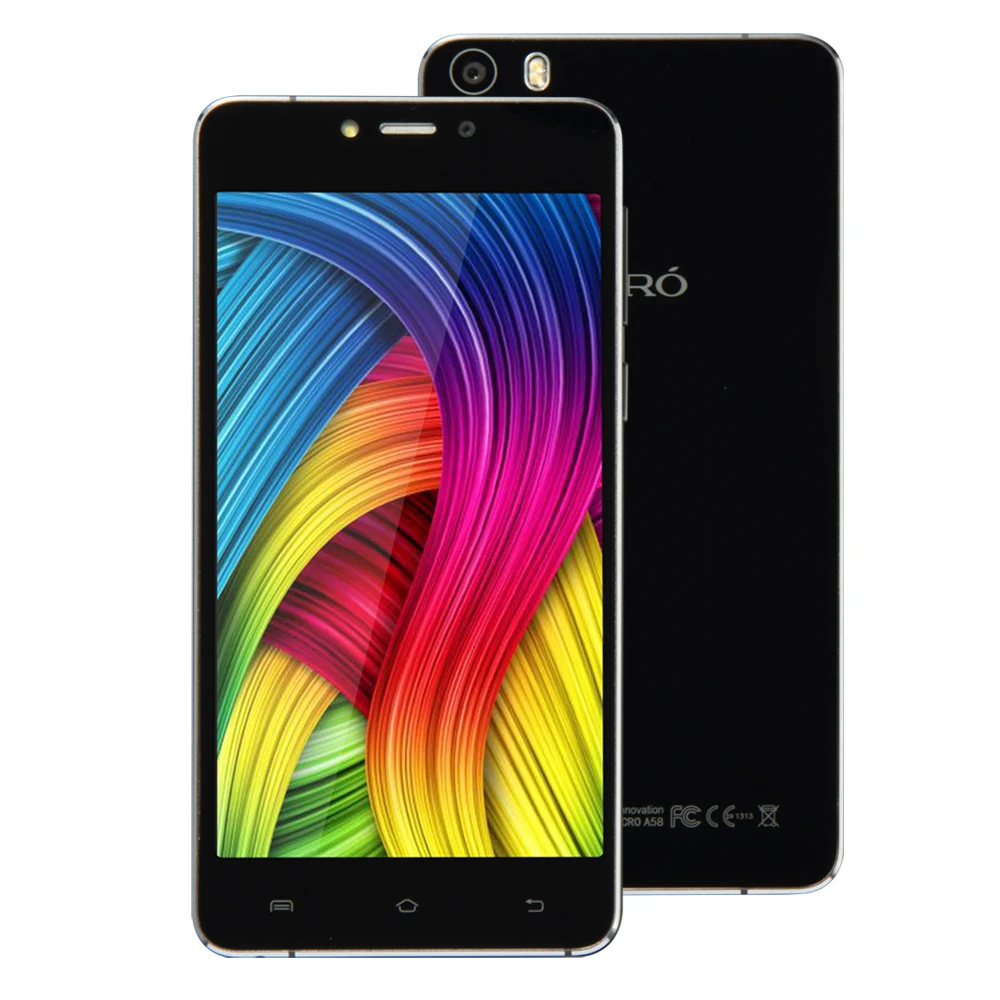 IPRO ACRO A58 ультратонкий мобильный телефон 5 0 дюймов MTK6582 2G ram 16G rom 13MP камера GSM/WCDMA 2100mAh