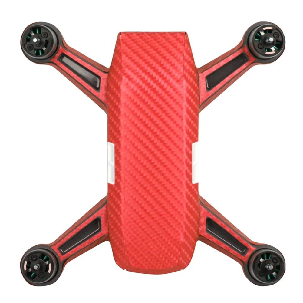 Для SPARK наклейки на БПЛА полный набор ПВХ Водонепроницаемый из углеродного