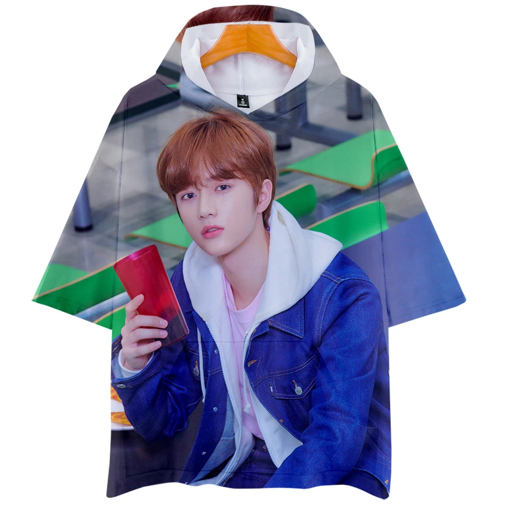 Новая мода TXT 3D Для мужчин s толстовки KPOP Прохладный идол певец уличной моды