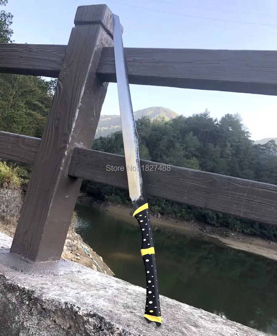 Сильный палаш дао меч катана на открытом воздухе борьба Ножи Sharp Рессорная сталь