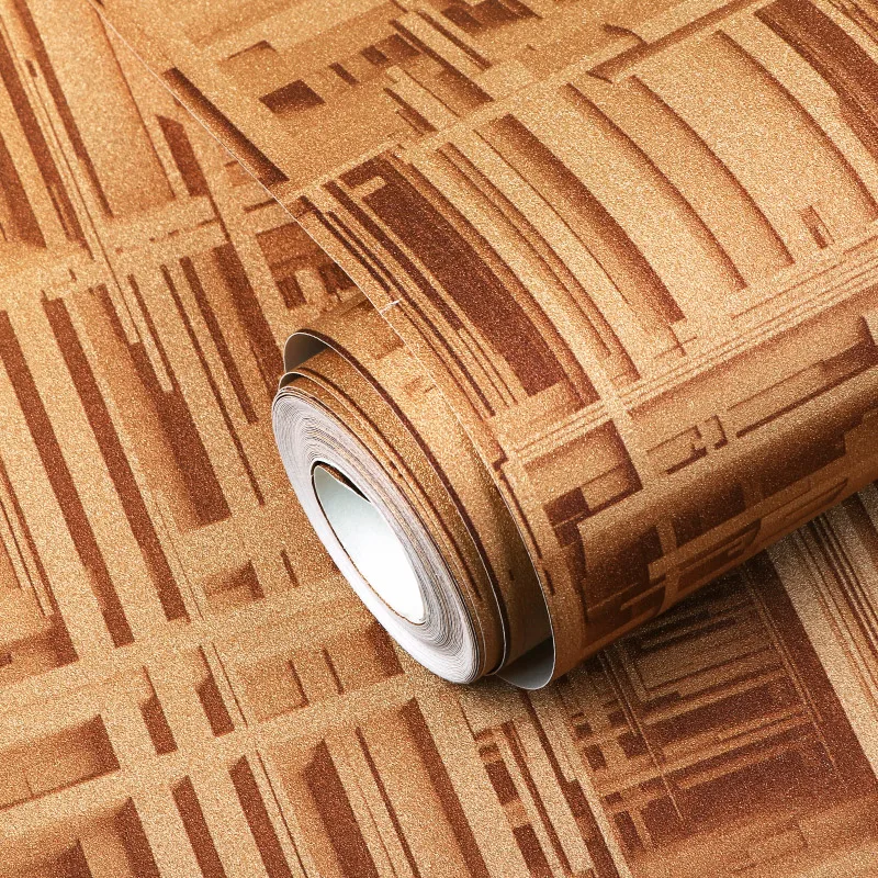 Настенная бумага vinilos pared Post Modern металлик 3D домашний декор черная серая настенная