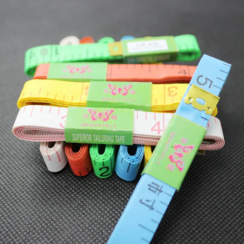 Body Measuring Ruler Sewing Tailor Tape Measure Soft Flat 60 Inch 1.5M Meter Free Shipping | Дом и сад