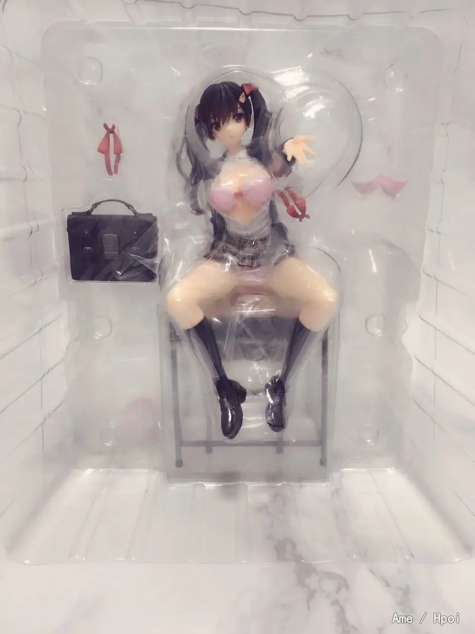 Аниме iLLust Saitom Ayaka Futaba студенческие сексуальные девушки на столе ПВХ фигурки