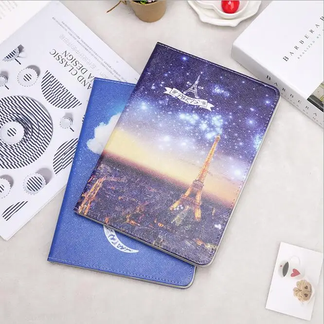 Хит продаж чехол для IPad air2 ipad6 Smart Cover искусственная кожа и материал ПК 9.7 планшет