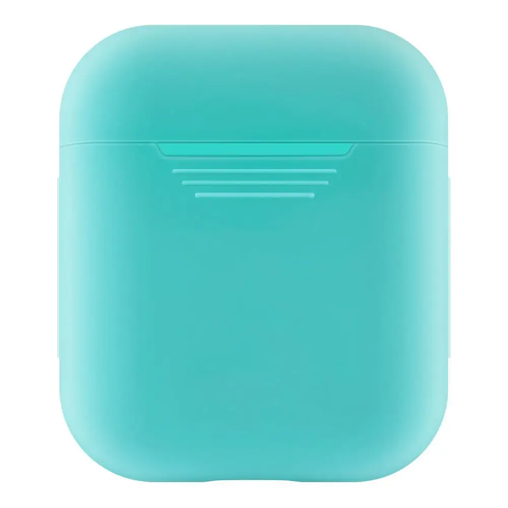 Силиконовый чехол 1:1 для Apple AirPods портативный ударопрочный защитный наушников