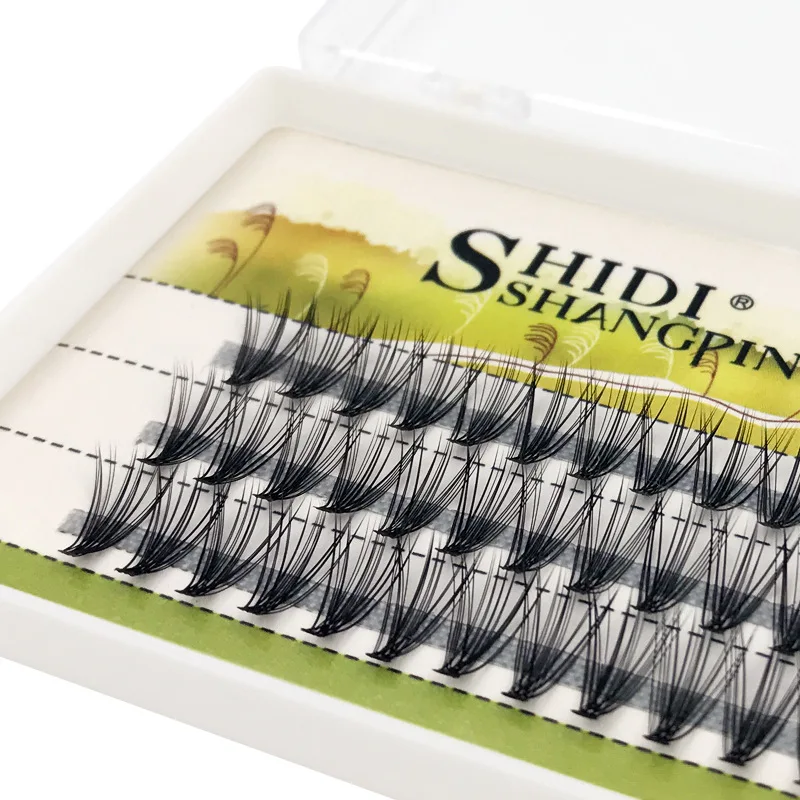 Thickness 0.07mm Black Individual Wave Mink Eyelashes Extension False Eye Lashes | Красота и здоровье