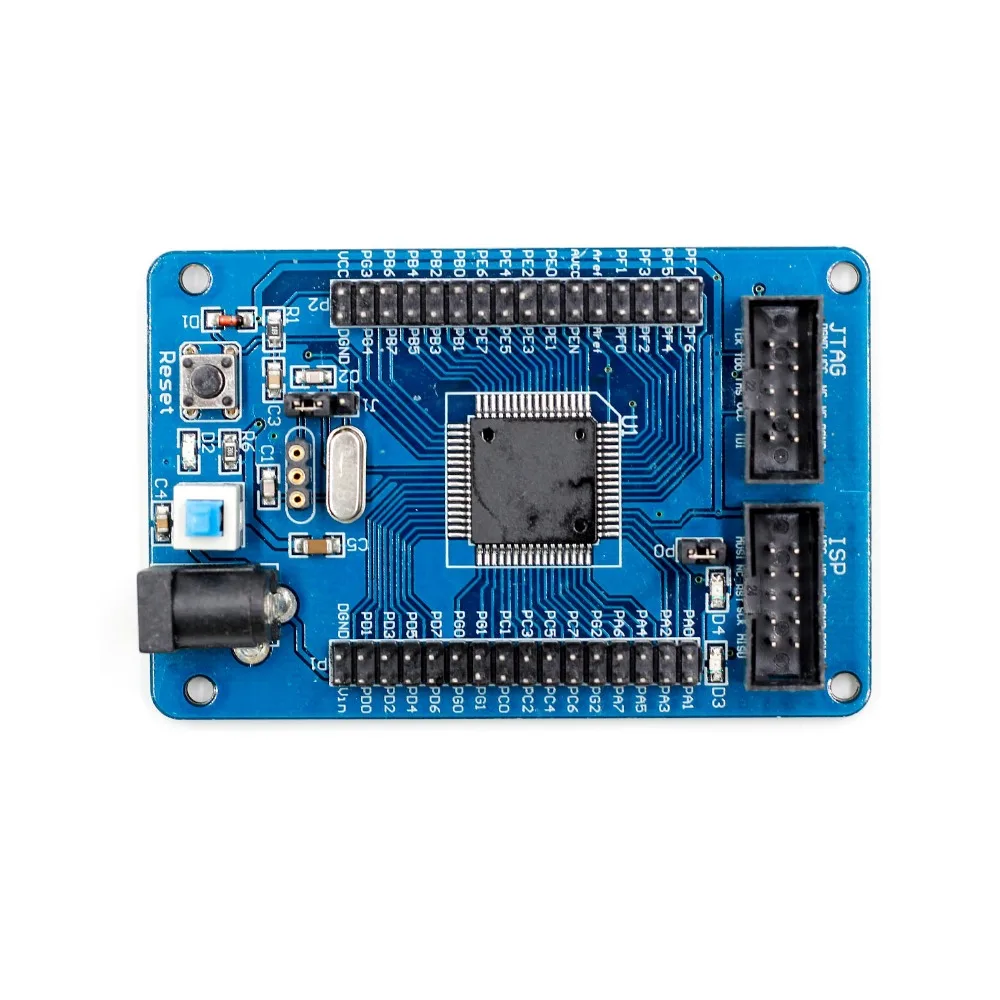 ATMEL ATMega128 M128 AVR Минимальный ядро развития системная плата модуль ISP JTAG