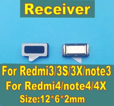 1 шт громкий Динамик для Xiaomi Redmi 4 2 2s 4C 3 примечание 6x3 3S 2A 2 5 4X громкоговоритель, гудок, звонок приемник Запчасти для авто чехол - Цвет: Redmi note3 3s 4