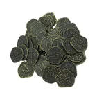 200 шт., европейская испанская Золотая монета Doubloon, капитан Игрушка пирата, металлическая монета для вечеринки, Охота за сокровищами