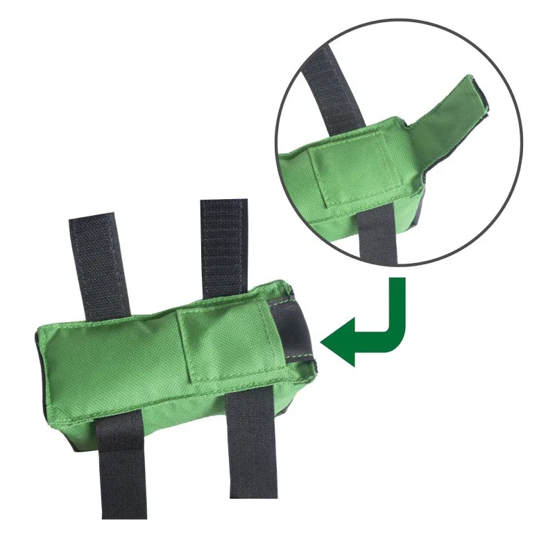 

Army Green Sniper Shooting Practice Bag Front&Rear Bag Support Rifle Sandbag without Sand Sniper Hunting Target Stand