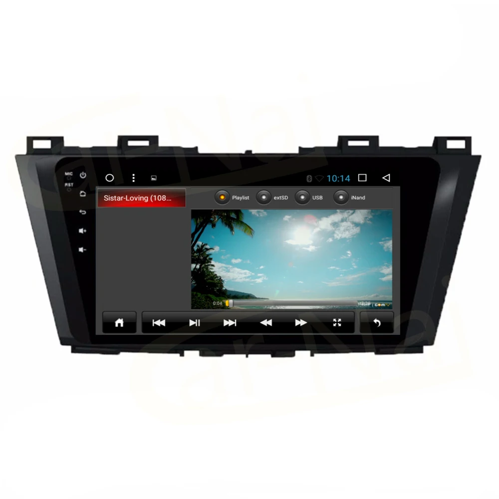 Android 7 1/8 0 автомобильный Радио Мультимедиа GPS плеер навигация для Mazda 5 2010-2013 стерео